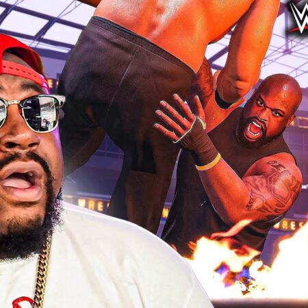 Шакил О’Нил пополнит ростер WWE 2K25