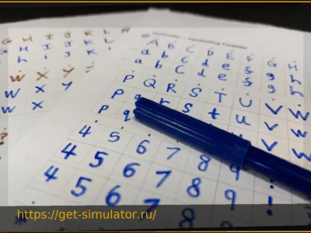 Создание Шрифта: Образцы Рукописных Символов